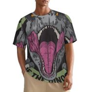AILLOSA All Over TH-491 Kısa Kollu Baskılı Erkek T-shirt