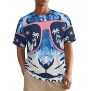 AILLOSA All Over TH-493 Kısa Kollu Baskılı Erkek T-shirt