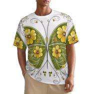 AILLOSA All Over TH-51 Kısa Kollu Baskılı Erkek T-shirt