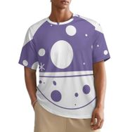 AILLOSA All Over TH-71 Kısa Kollu Baskılı Erkek T-shirt