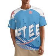 AILLOSA All Over TH-77 Kısa Kollu Baskılı Erkek T-shirt