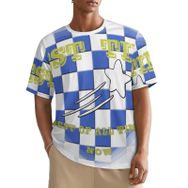 AILLOSA All Over TH-78 Kısa Kollu Baskılı Erkek T-shirt
