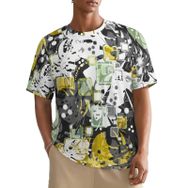 AILLOSA All Over YH-101 Kısa Kollu Baskılı Erkek T-shirt