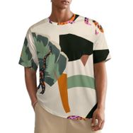 AILLOSA All Over YH-103 Kısa Kollu Baskılı Erkek T-shirt