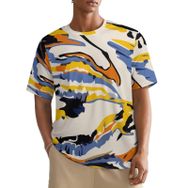 AILLOSA All Over YH-107 Kısa Kollu Baskılı Erkek T-shirt
