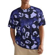 AILLOSA All Over YH-111 Kısa Kollu Baskılı Erkek T-shirt