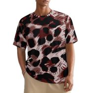 AILLOSA All Over YH-113 Kısa Kollu Baskılı Erkek T-shirt