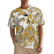 AILLOSA All Over YH-114 Kısa Kollu Baskılı Erkek T-shirt
