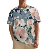 AILLOSA All Over YH-118 Kısa Kollu Baskılı Erkek T-shirt