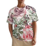 AILLOSA All Over YH-120 Kısa Kollu Baskılı Erkek T-shirt