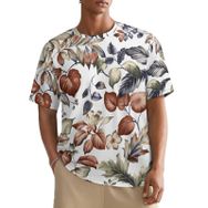 AILLOSA All Over YH-124 Kısa Kollu Baskılı Erkek T-shirt