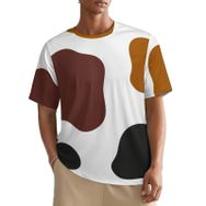 AILLOSA All Over YH-144 Kısa Kollu Baskılı Erkek T-shirt