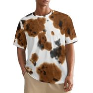 AILLOSA All Over YH-149 Kısa Kollu Baskılı Erkek T-shirt