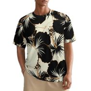 AILLOSA All Over YH-15 Kısa Kollu Baskılı Erkek T-shirt