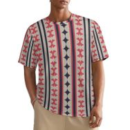 AILLOSA All Over YH-154 Kısa Kollu Baskılı Erkek T-shirt