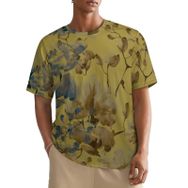 AILLOSA All Over YH-185 Kısa Kollu Baskılı Erkek T-shirt