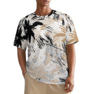 AILLOSA All Over YH-206 Kısa Kollu Baskılı Erkek T-shirt