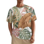 AILLOSA All Over YH-221 Kısa Kollu Baskılı Erkek T-shirt