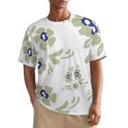 AILLOSA All Over YH-224 Kısa Kollu Baskılı Erkek T-shirt
