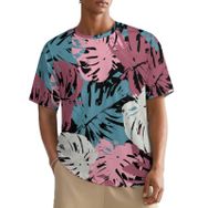 AILLOSA All Over YH-227 Kısa Kollu Baskılı Erkek T-shirt