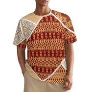 AILLOSA All Over YH-235 Kısa Kollu Baskılı Erkek T-shirt