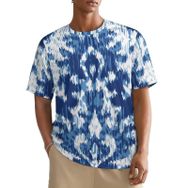 AILLOSA All Over YH-236 Kısa Kollu Baskılı Erkek T-shirt