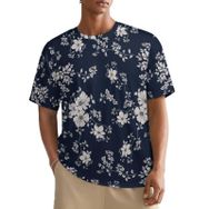 AILLOSA All Over YH-238 Kısa Kollu Baskılı Erkek T-shirt