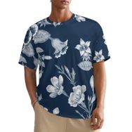 AILLOSA All Over YH-24 Kısa Kollu Baskılı Erkek T-shirt