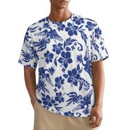 AILLOSA All Over YH-25 Kısa Kollu Baskılı Erkek T-shirt