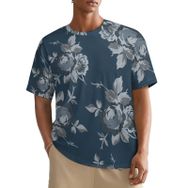 AILLOSA All Over YH-255 Kısa Kollu Baskılı Erkek T-shirt