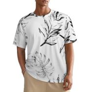 AILLOSA All Over YH-257 Kısa Kollu Baskılı Erkek T-shirt