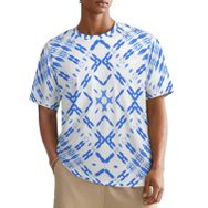 AILLOSA All Over YH-281 Kısa Kollu Baskılı Erkek T-shirt
