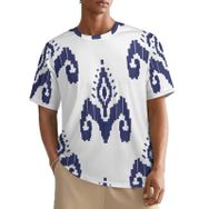 AILLOSA All Over YH-291 Kısa Kollu Baskılı Erkek T-shirt