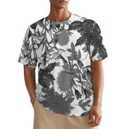 AILLOSA All Over YH-295 Kısa Kollu Baskılı Erkek T-shirt