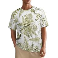 AILLOSA All Over YH-300 Kısa Kollu Baskılı Erkek T-shirt