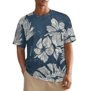 AILLOSA All Over YH-302 Kısa Kollu Baskılı Erkek T-shirt