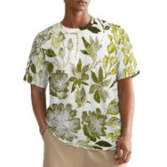 AILLOSA All Over YH-322 Kısa Kollu Baskılı Erkek T-shirt