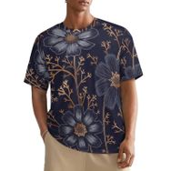 AILLOSA All Over YH-337 Kısa Kollu Baskılı Erkek T-shirt