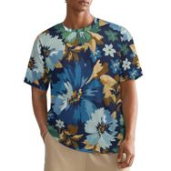 AILLOSA All Over YH-340 Kısa Kollu Baskılı Erkek T-shirt