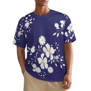 AILLOSA All Over YH-341 Kısa Kollu Baskılı Erkek T-shirt