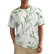AILLOSA All Over YH-349 Kısa Kollu Baskılı Erkek T-shirt
