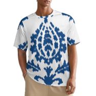 AILLOSA All Over YH-35 Kısa Kollu Baskılı Erkek T-shirt
