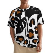AILLOSA All Over YH-378 Kısa Kollu Baskılı Erkek T-shirt