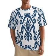 AILLOSA All Over YH-39 Kısa Kollu Baskılı Erkek T-shirt