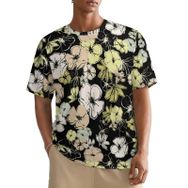 AILLOSA All Over YH-415 Kısa Kollu Baskılı Erkek T-shirt