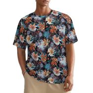 AILLOSA All Over YH-417 Kısa Kollu Baskılı Erkek T-shirt