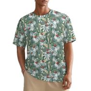 AILLOSA All Over YH-420 Kısa Kollu Baskılı Erkek T-shirt