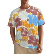AILLOSA All Over YH-424 Kısa Kollu Baskılı Erkek T-shirt