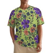 AILLOSA All Over YH-425 Kısa Kollu Baskılı Erkek T-shirt