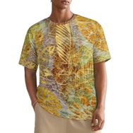 AILLOSA All Over YH-44 Kısa Kollu Baskılı Erkek T-shirt